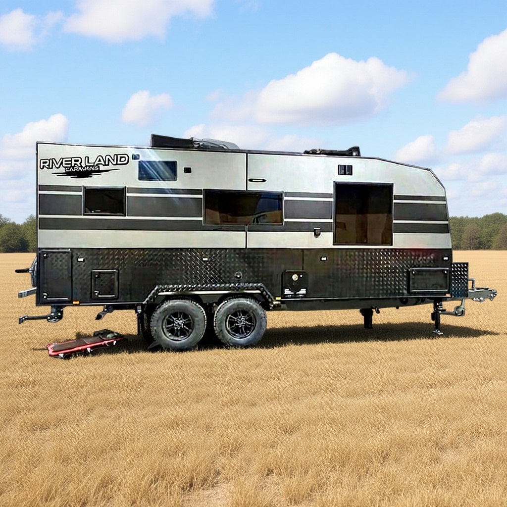 Riverland Caravans premium Australian-made caravans showcasing quality craftsmanship and modern design